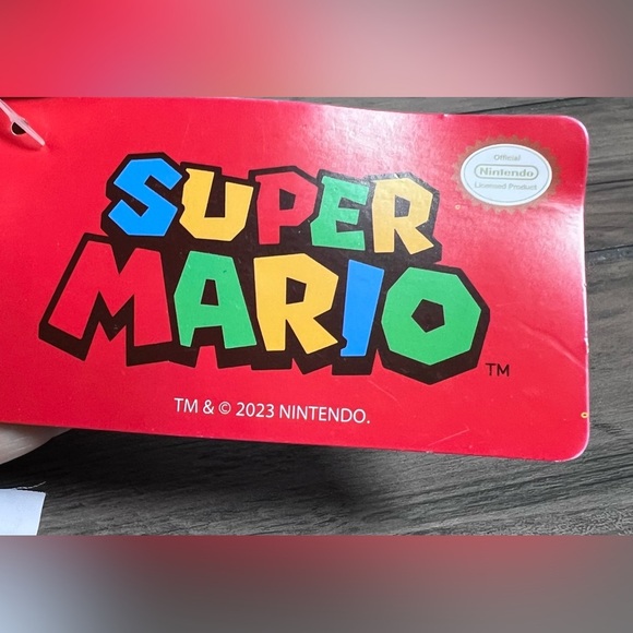 Mario Super Mario Brothers 2023 Plush Stuffed Doll approx. 8" Nintendo w/tags - Picture 4 of 8